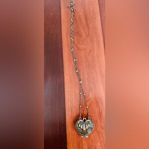 Vintage Heart Pendant Necklace
